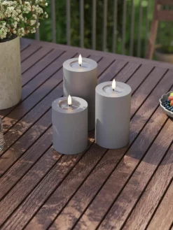 Handgemaakte LED-kaars Real Flame, H 15 cm^Westwing Hot