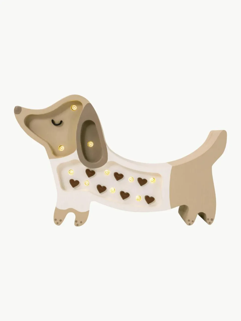 Handgemaakte LED-kinderlamp Puppy Mini met timerfunctie en afstandsbediening, dimbaar^Little Lights Hot