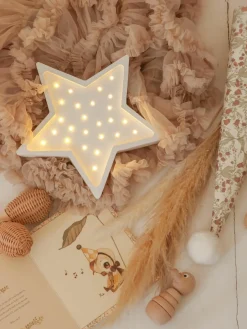 Handgemaakte LED-kinderlamp Star met timerfunctie en afstandsbediening, dimbaar^Little Lights Fashion