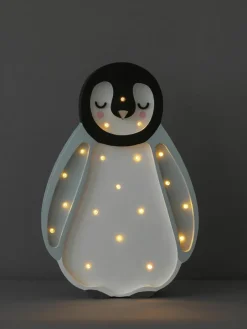 Handgemaakte LED-kinderlamp Baby Penguin met timerfunctie en afstandsbediening, dimbaar^Little Lights New