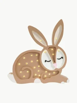 Handgemaakte LED-kinderlamp Bunny met timerfunctie en afstandsbediening, dimbaar^Little Lights Outlet