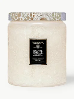 Handgemaakte 2-lonts geurkaars Japonica Collection (santal, bourbon vanilla & oud)^Voluspa New