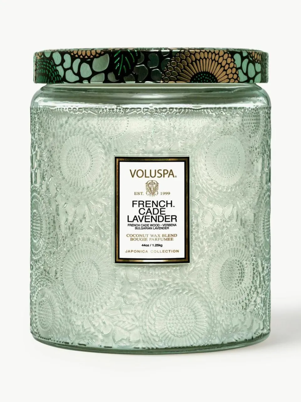Handgemaakte 2-lonts geurkaars Japonica Collection (cade hout, verbena en lavendel)^Voluspa New