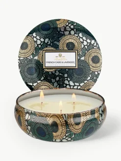 Handgemaakte 3-lonts geurkaars Japonica Collection (cade hout, verbena & lavendel)^Voluspa Online