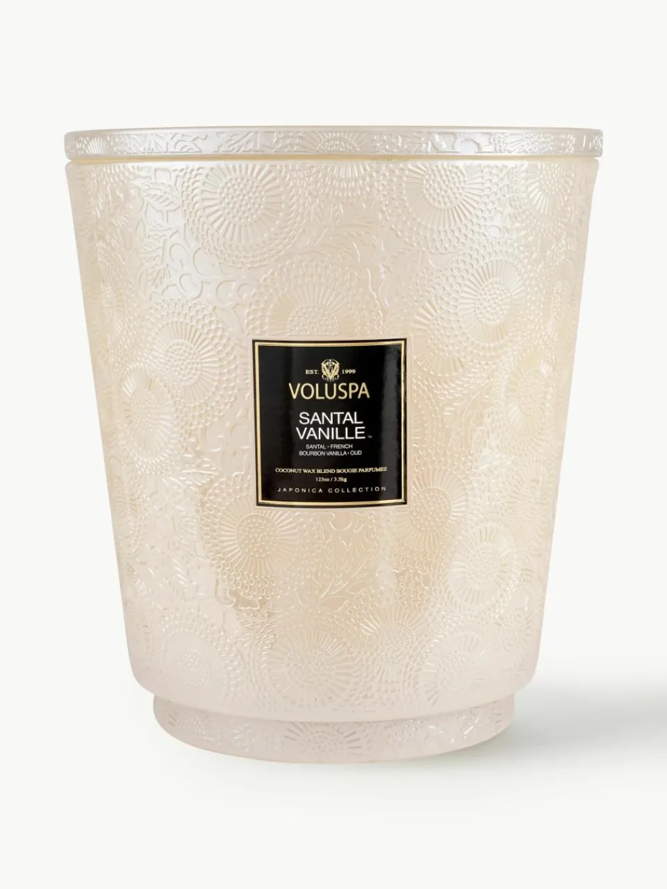 Handgemaakte 5-lonts geurkaars Japonica Collection (amberhars, sandelhout, cederhout & vanille orchidee)^Voluspa Fashion