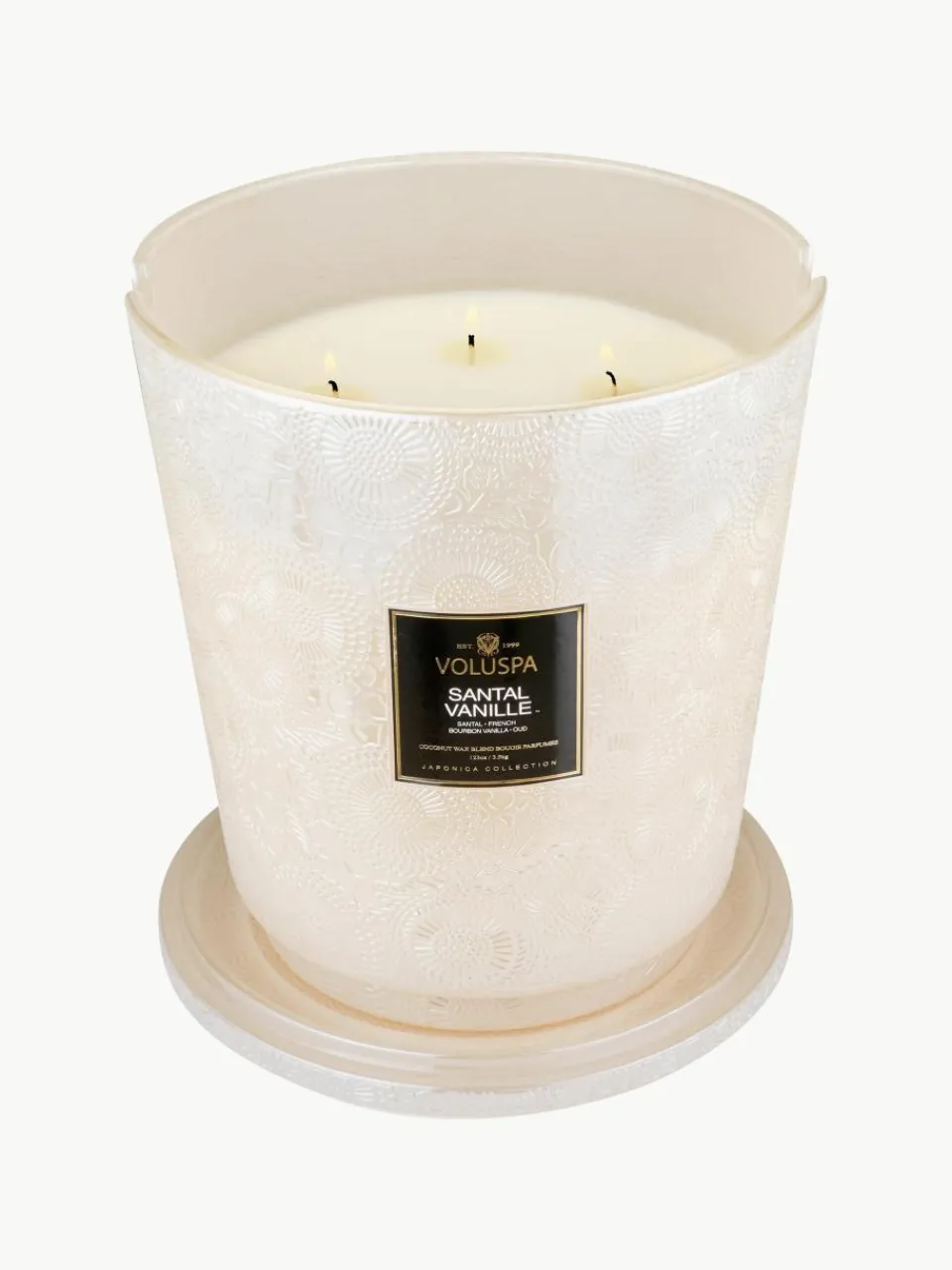 Handgemaakte 5-lonts geurkaars Japonica Collection (amberhars, sandelhout, cederhout & vanille orchidee)^Voluspa Fashion