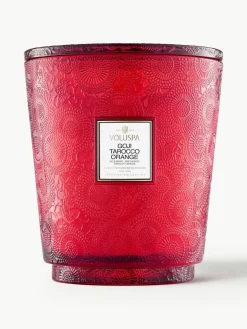 Handgemaakte 5-lonts geurkaars Japonica Collection (goji bes, mango & tarocco sinaasappel)^Voluspa Online