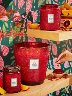 Handgemaakte 5-lonts geurkaars Japonica Collection (goji bes, mango & tarocco sinaasappel)^Voluspa Online