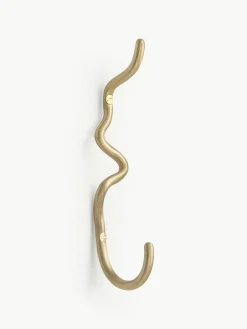 Handgemaakte messing wandhaak Curvature^ferm LIVING Online