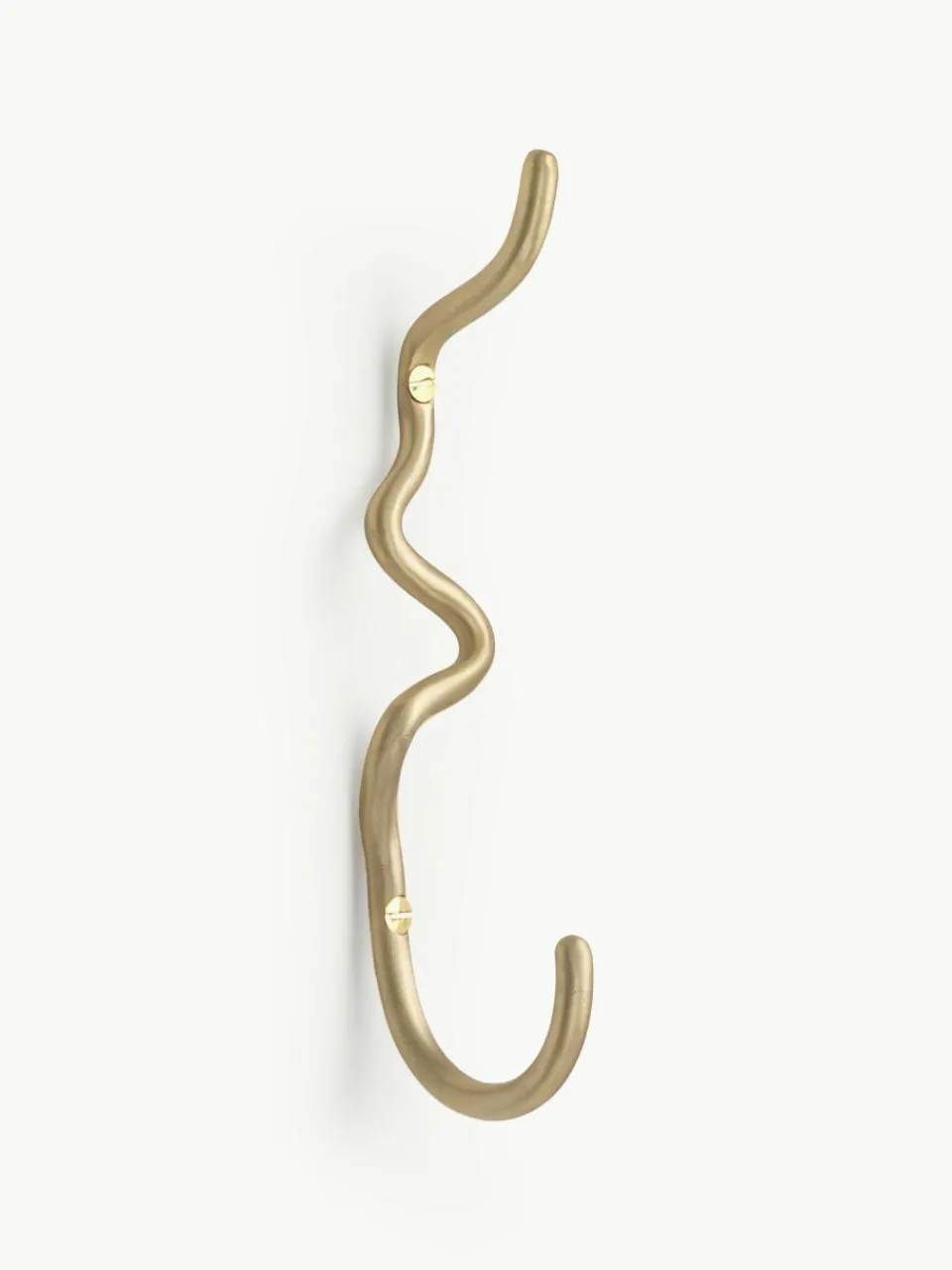 Handgemaakte messing wandhaak Curvature^ferm LIVING Online