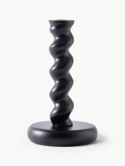 Handgemaakte metalen kandelaar Twister^Pols Potten Fashion