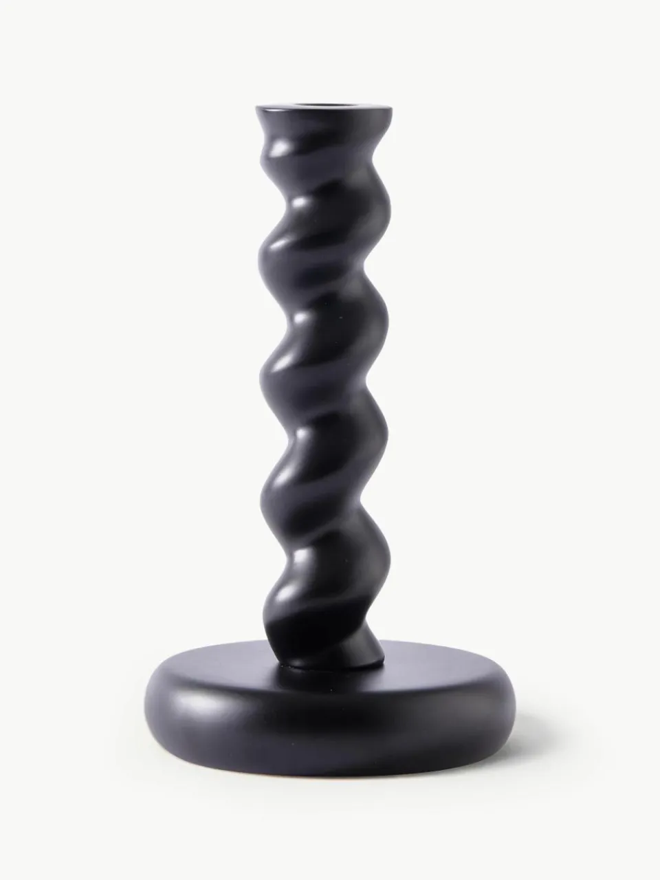 Handgemaakte metalen kandelaar Twister^Pols Potten Fashion