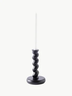 Handgemaakte metalen kandelaar Twister^Pols Potten Fashion