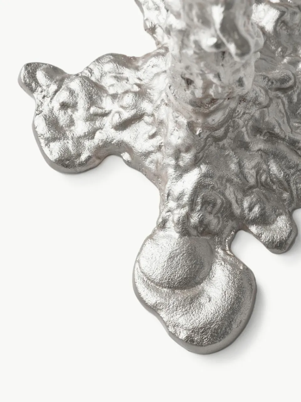 Handgemaakte metalen kandelaar Drip^Pols Potten Clearance