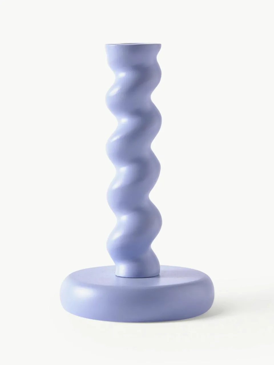Handgemaakte metalen kandelaar Twister^Pols Potten Hot