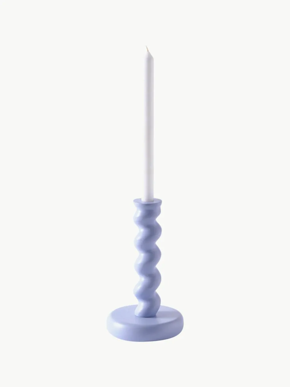 Handgemaakte metalen kandelaar Twister^Pols Potten Hot