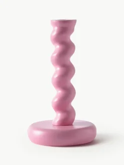 Handgemaakte metalen kandelaar Twister^Pols Potten Best