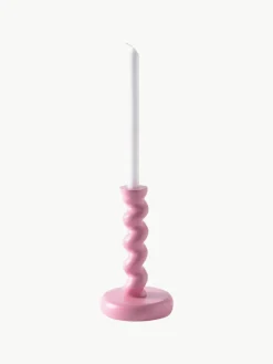 Handgemaakte metalen kandelaar Twister^Pols Potten Best