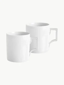 Handgemaakte mokken Berlin van porselein, 2 stuks^Meissen Discount