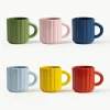 Handgemaakte mokken Tube, set van 6^&k Amsterdam Discount