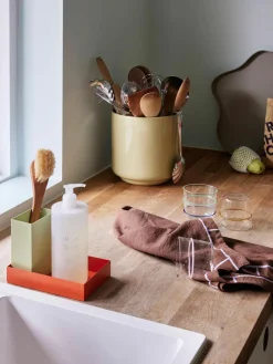 Handgemaakte multifunctionele containers Deux Pots, 2-delig^Hübsch Hot
