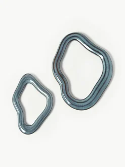 Handgemaakte onderzetters Nordic Sea, 2-delig^Broste Copenhagen Outlet