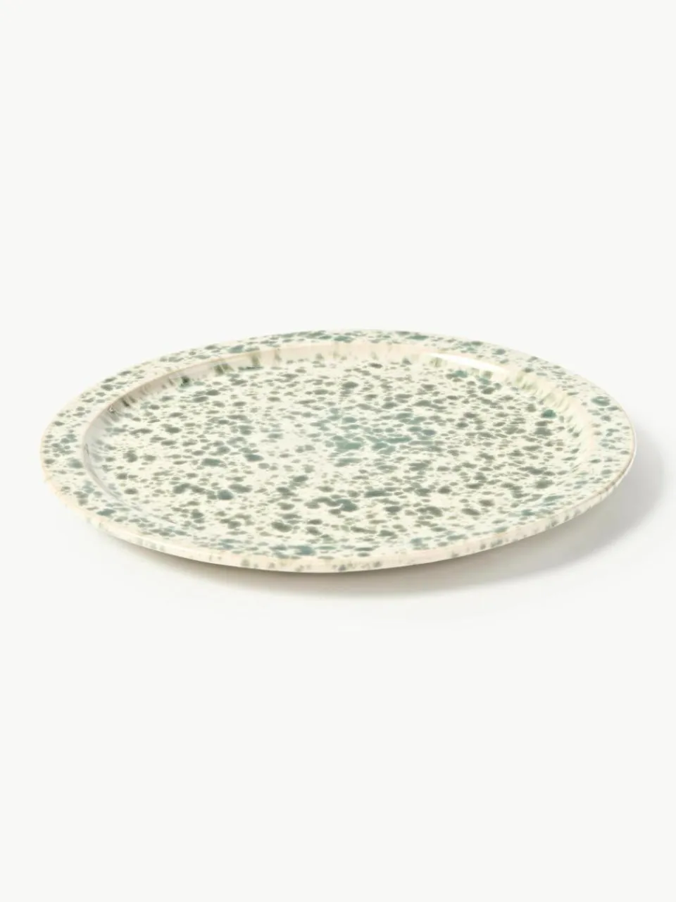 Handgemaakte ontbijtbord Bernardo, 4 stuks^Westwing Collection Outlet