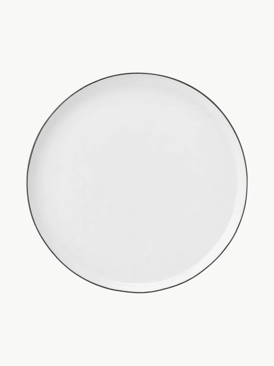 Handgemaakte ontbijtborden Salt van porselein, 4 stuks^Broste Copenhagen Fashion