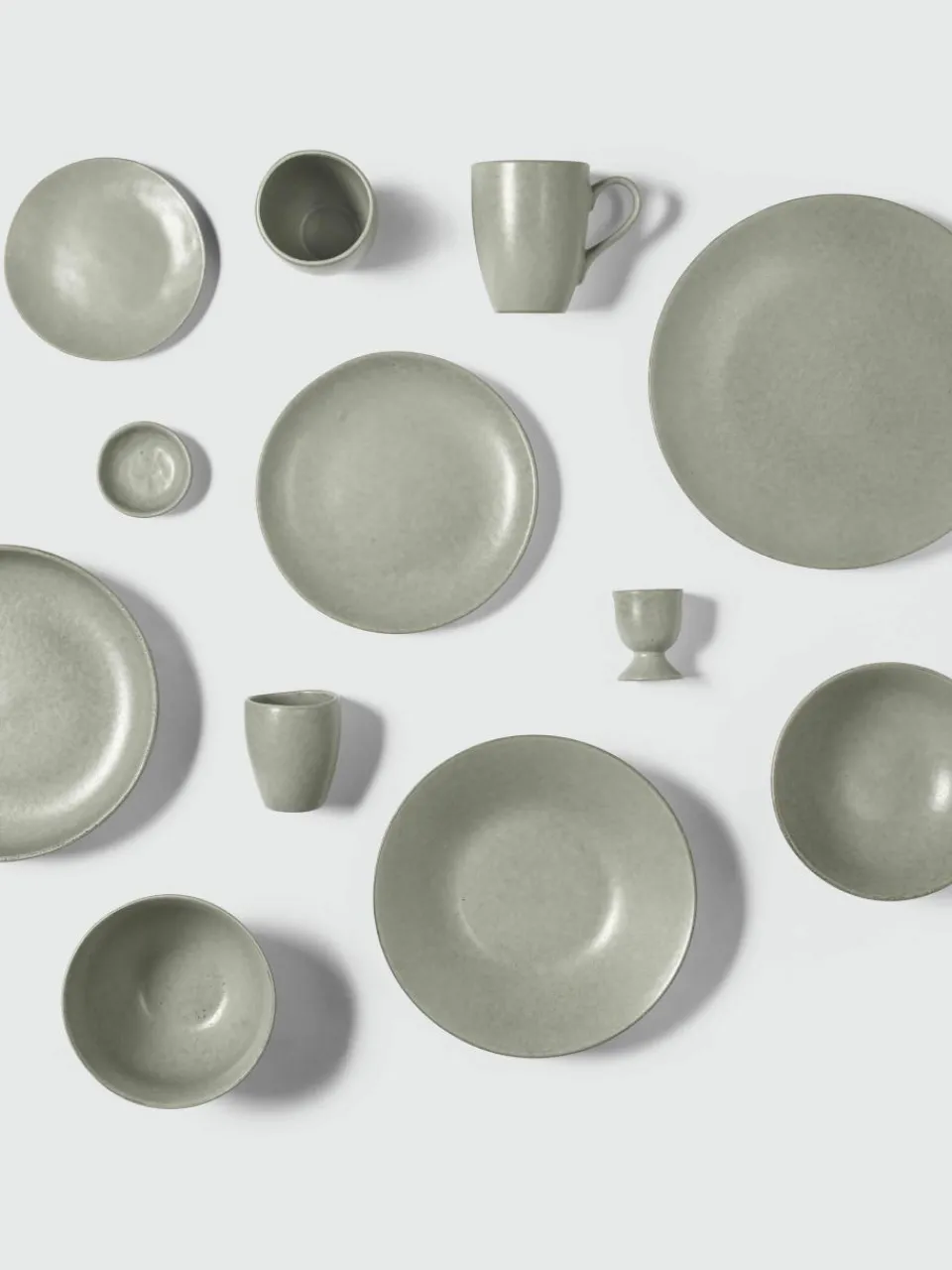 Handgemaakte ontbijtborden Nordic Marsh, 4 stuks^Broste Copenhagen Sale