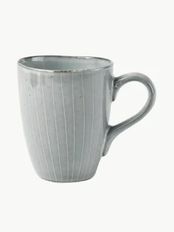 Handgemaakte ontbijtset Nordic Sea, 4 personen (12-delig)^Broste Copenhagen Hot