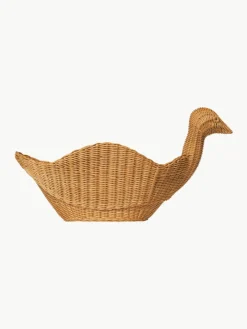 Handgemaakte opbergmand Bird van rotan^ferm LIVING Kids Sale