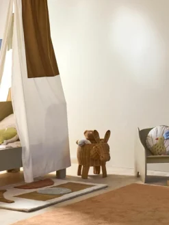 Handgemaakte opbergmand Donkey van rotan^ferm LIVING Kids New
