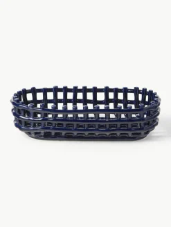 Handgemaakte opbergmand Nalan van keramiek^ferm LIVING Outlet