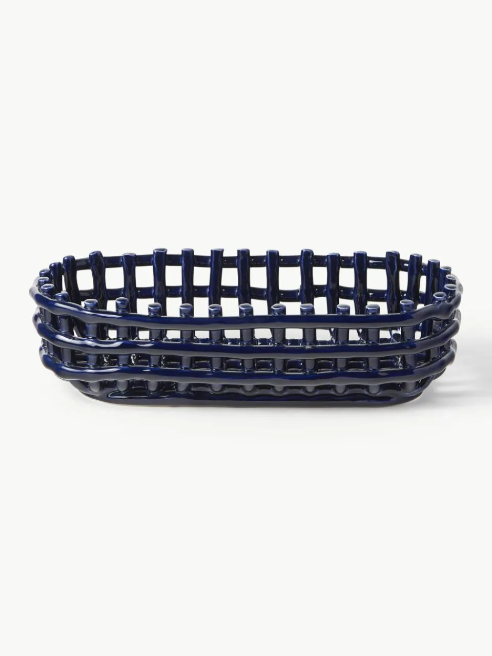 Handgemaakte opbergmand Nalan van keramiek^ferm LIVING Outlet