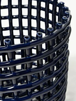 Handgemaakte opbergmand Nalan van keramiek, H 21 cm^ferm LIVING Discount