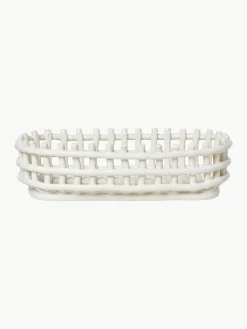 Handgemaakte opbergmand Nalan van keramiek^ferm LIVING Outlet