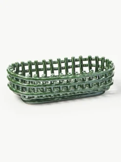 Handgemaakte opbergmand Nalan van keramiek^ferm LIVING Fashion