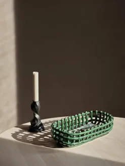 Handgemaakte opbergmand Nalan van keramiek^ferm LIVING Fashion