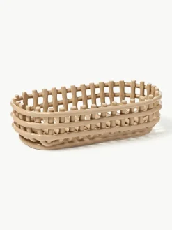 Handgemaakte opbergmand Nalan van keramiek^ferm LIVING Hot