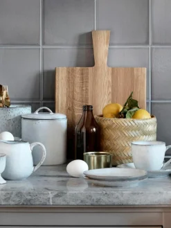 Handgemaakte opbergpot Nordic Sand^Broste Copenhagen Outlet