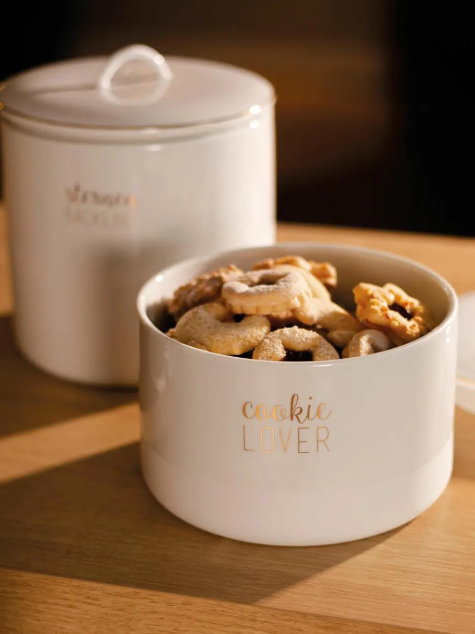 Handgemaakte opbergpot Star Bakery^Westwing Discount