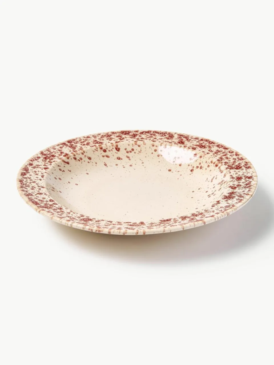 Handgemaakte pastabord Bernardo, 4 stuks^Westwing Collection Fashion