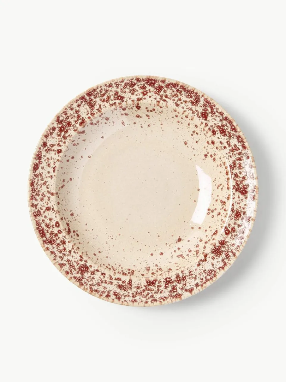Handgemaakte pastabord Bernardo, 4 stuks^Westwing Collection Fashion
