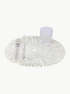 Handgemaakte placemats Tovaglietta, 4-delig^Villa D'Este Home Tivoli Outlet