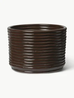 Handgemaakte plantenpot Corduroy^ferm LIVING Clearance