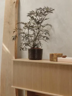 Handgemaakte plantenpot Corduroy^ferm LIVING Clearance