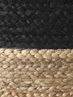 Handgemaakte poef Bono van jute^Westwing Collection Clearance