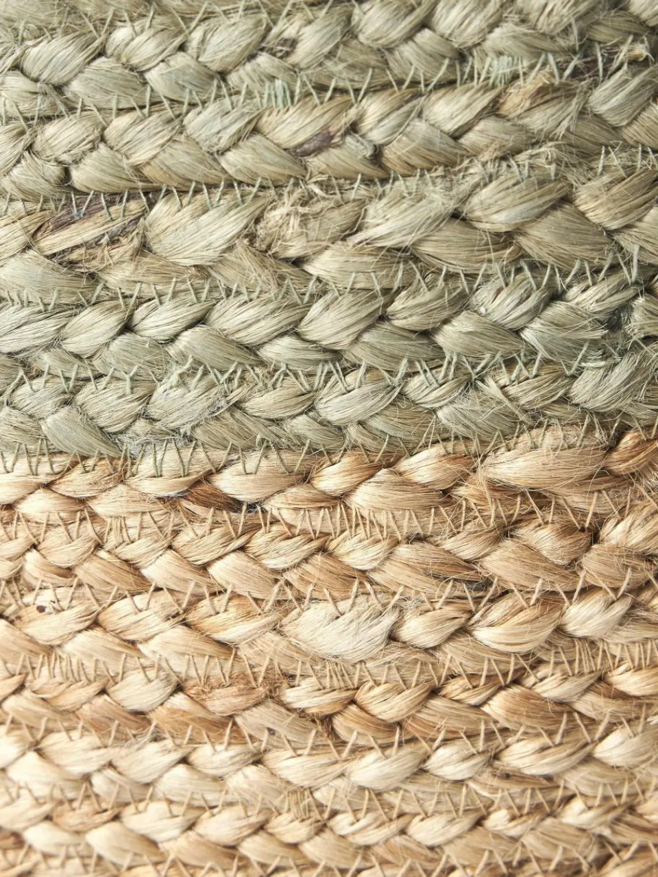Handgemaakte poef Bono van jute^Westwing Collection Discount