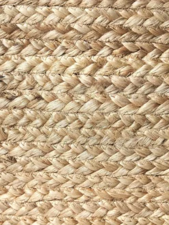 Handgemaakte poef Bono van jute^Westwing Collection Outlet