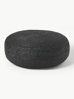 Handgemaakte poef Bono van jute^Westwing Collection Outlet